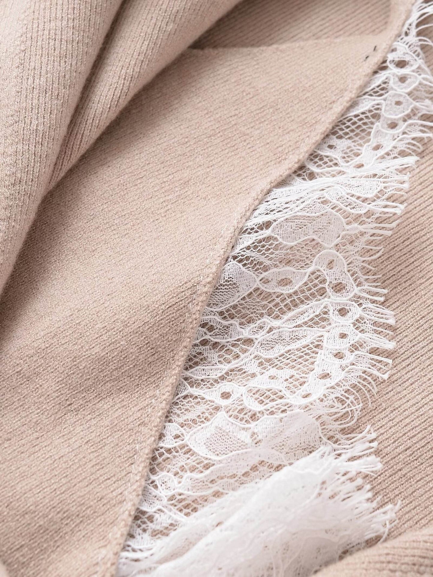 Koriora Cardigan Maille Fine avec Caraco Intégré – Gilet Femme Élégant