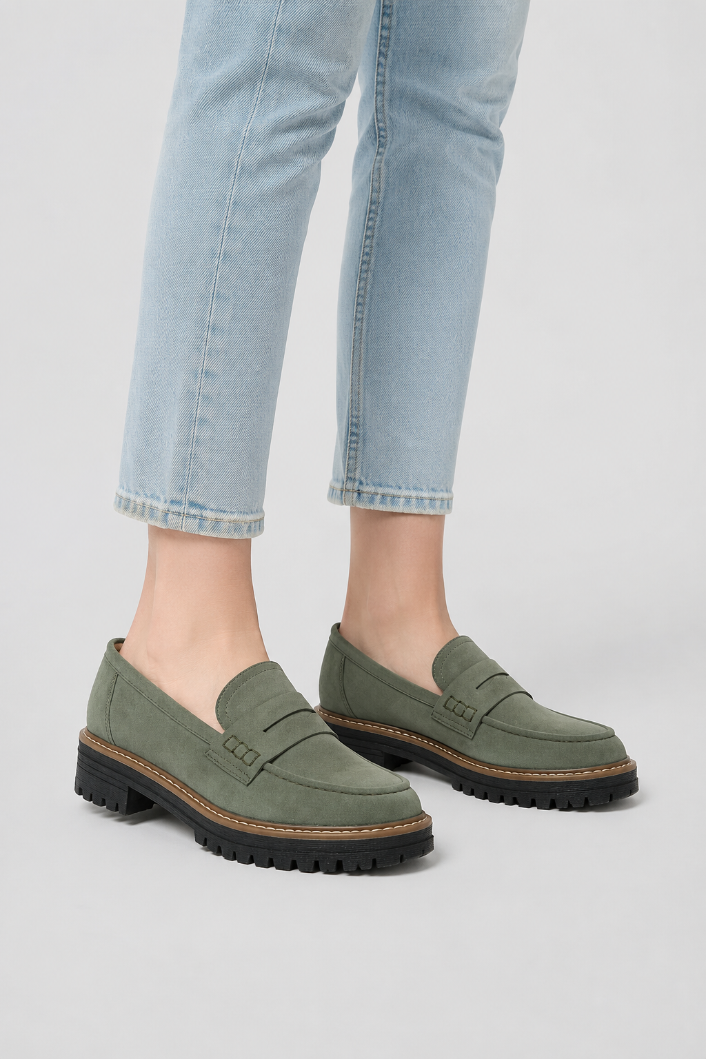 Koriora | Mocassins Orthopédiques Daim Femme — Semelle Ergonomique & Élégance
