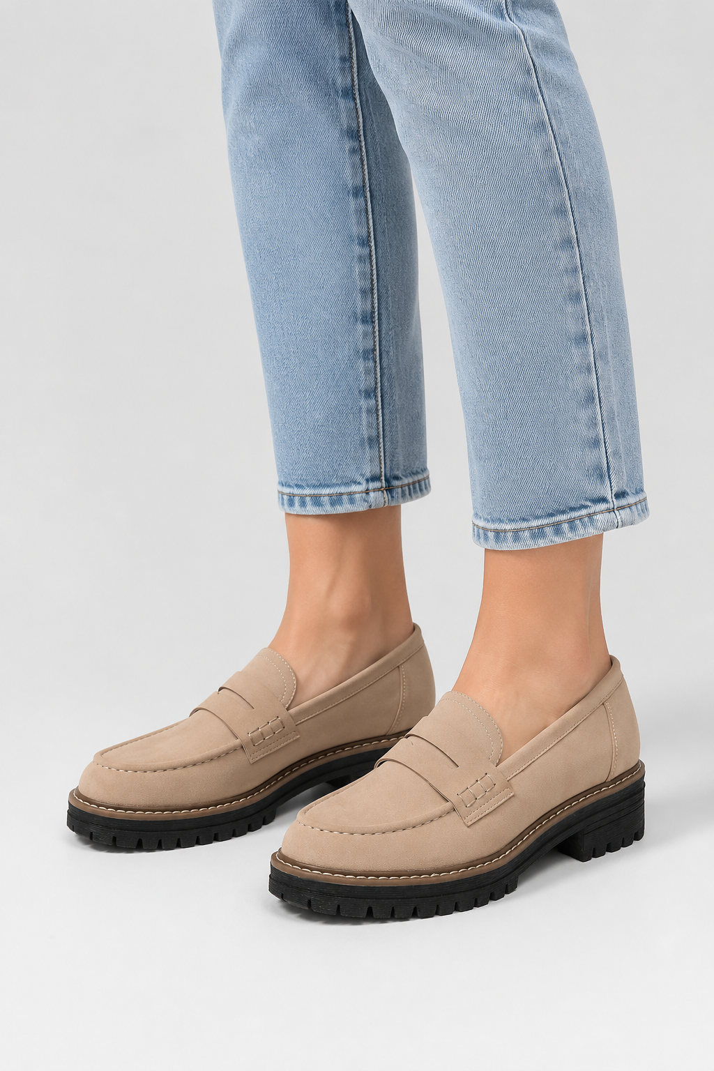Koriora | Mocassins Orthopédiques Daim Femme — Semelle Ergonomique & Élégance
