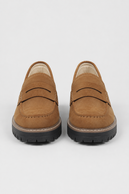 Koriora | Mocassins Orthopédiques Daim Femme — Semelle Ergonomique & Élégance