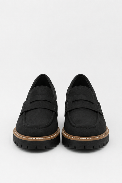 Koriora | Mocassins Orthopédiques Daim Femme — Semelle Ergonomique & Élégance