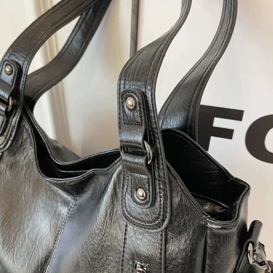 Koriora | Sac Épaule Amber — Cuir Vegan Premium & Élégance Fonctionnelle