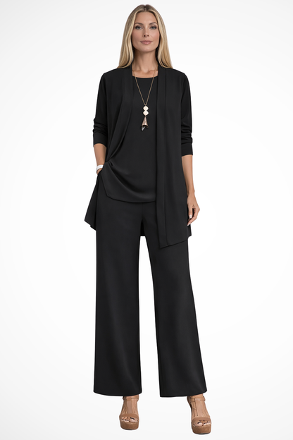 Koriora | Ensemble 2 Pièces Tunique & Pantalon Large Femme — Fluidité Casual Chic & Confort Quotidien