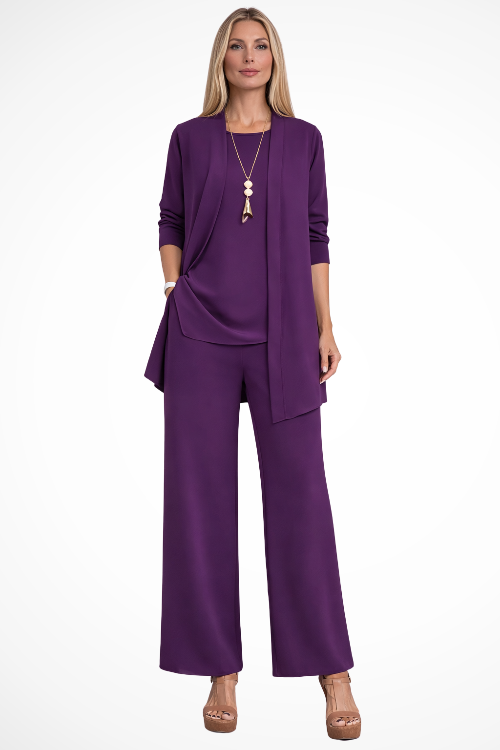 Koriora | Ensemble 2 Pièces Tunique & Pantalon Large Femme — Fluidité Casual Chic & Confort Quotidien