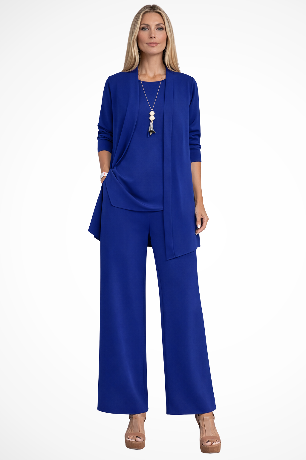 Koriora | Ensemble 2 Pièces Tunique & Pantalon Large Femme — Fluidité Casual Chic & Confort Quotidien