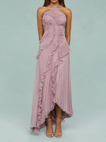 Koriora | Robe longue volantée Serelina