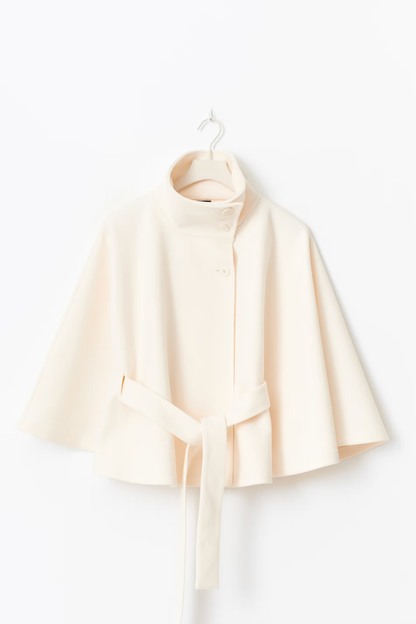 Koriora | Cape Loreza — Cape Femme Élégante & Manteau Mi-Saison Chic Intemporel