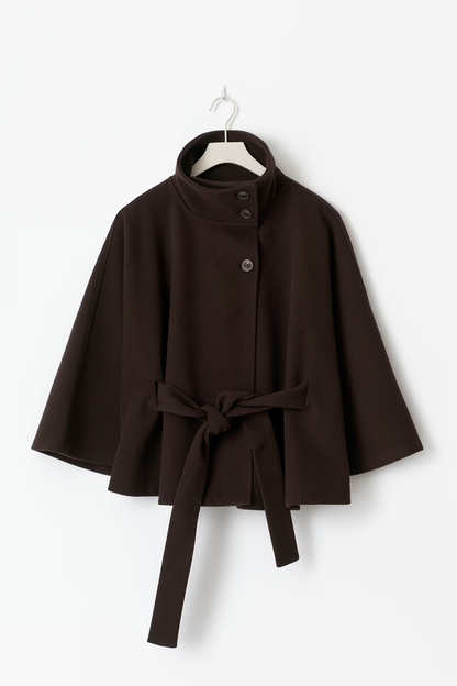 Koriora | Cape Loreza — Cape Femme Élégante & Manteau Mi-Saison Chic Intemporel