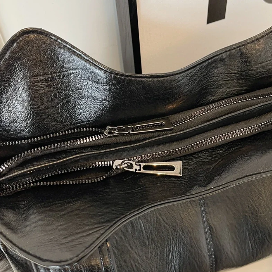 Koriora | Sac Épaule Amber — Cuir Vegan Premium & Élégance Fonctionnelle