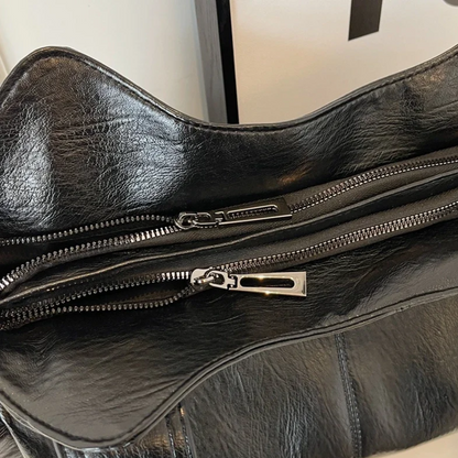 Koriora | Sac Épaule Amber — Cuir Vegan Premium & Élégance Fonctionnelle