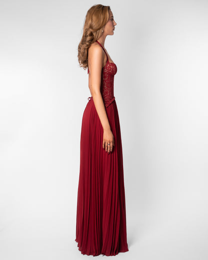 Koriora | Robe maxi dos nu Nathalie