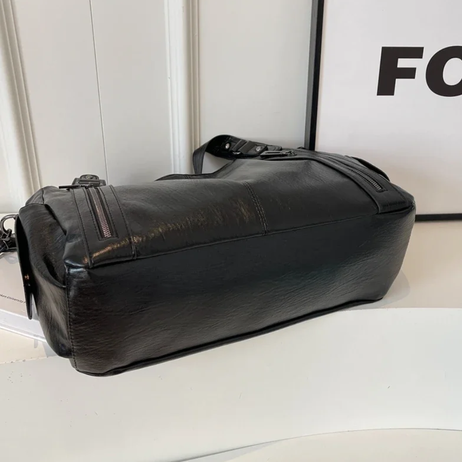 Koriora | Sac Épaule Amber — Cuir Vegan Premium & Élégance Fonctionnelle