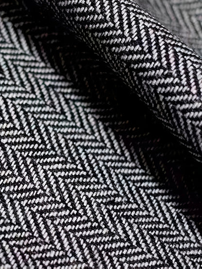 Pantalon Femme Large Gris Taille Haute  Coupe Tailleur à Plis