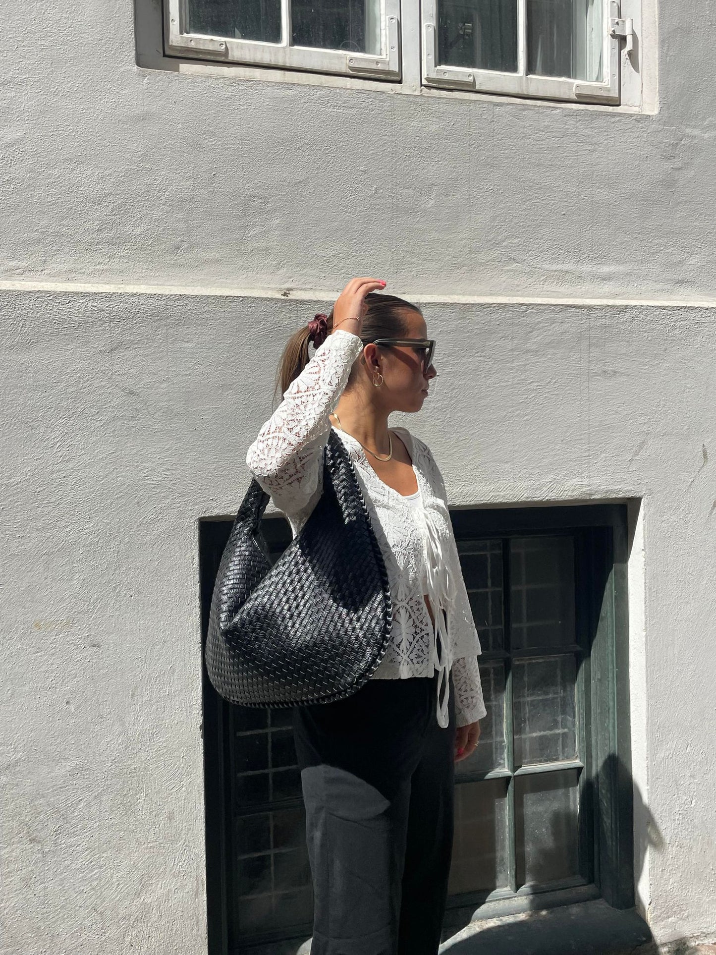 Koriora | Sac NOLA Cuir Vegan 3 Compartiments — Grand Format & Organisation Parfaite
