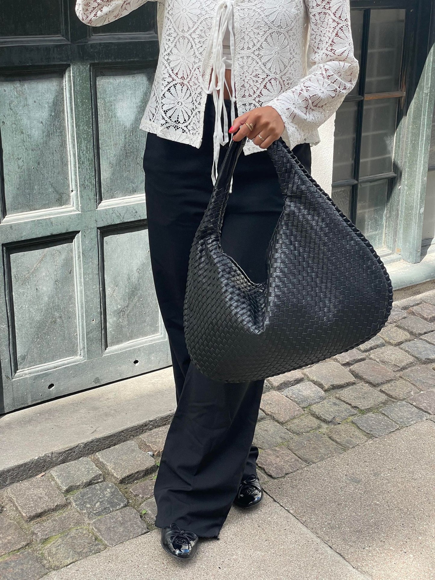 Koriora | Sac NOLA Cuir Vegan 3 Compartiments — Grand Format & Organisation Parfaite