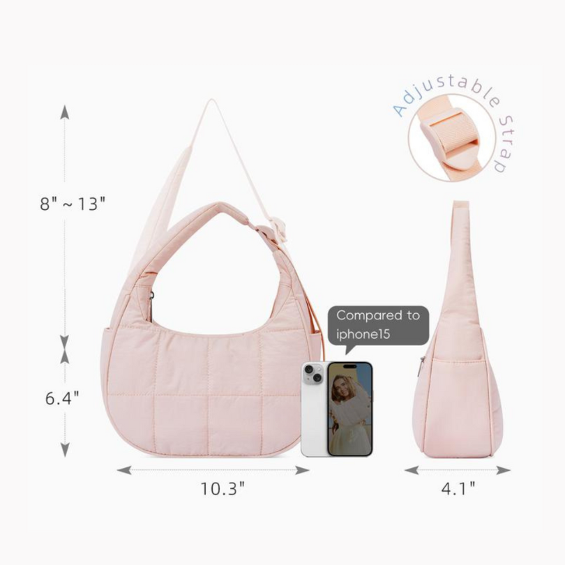 Koriora | Sac Puffer Luma — Design Matelassé Tendance & Douceur Quotidienne
