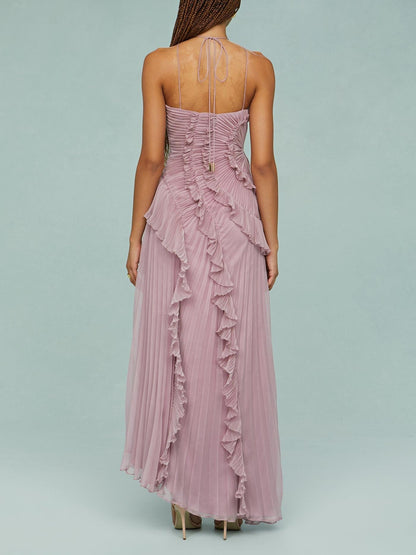 Koriora | Robe longue volantée Serelina