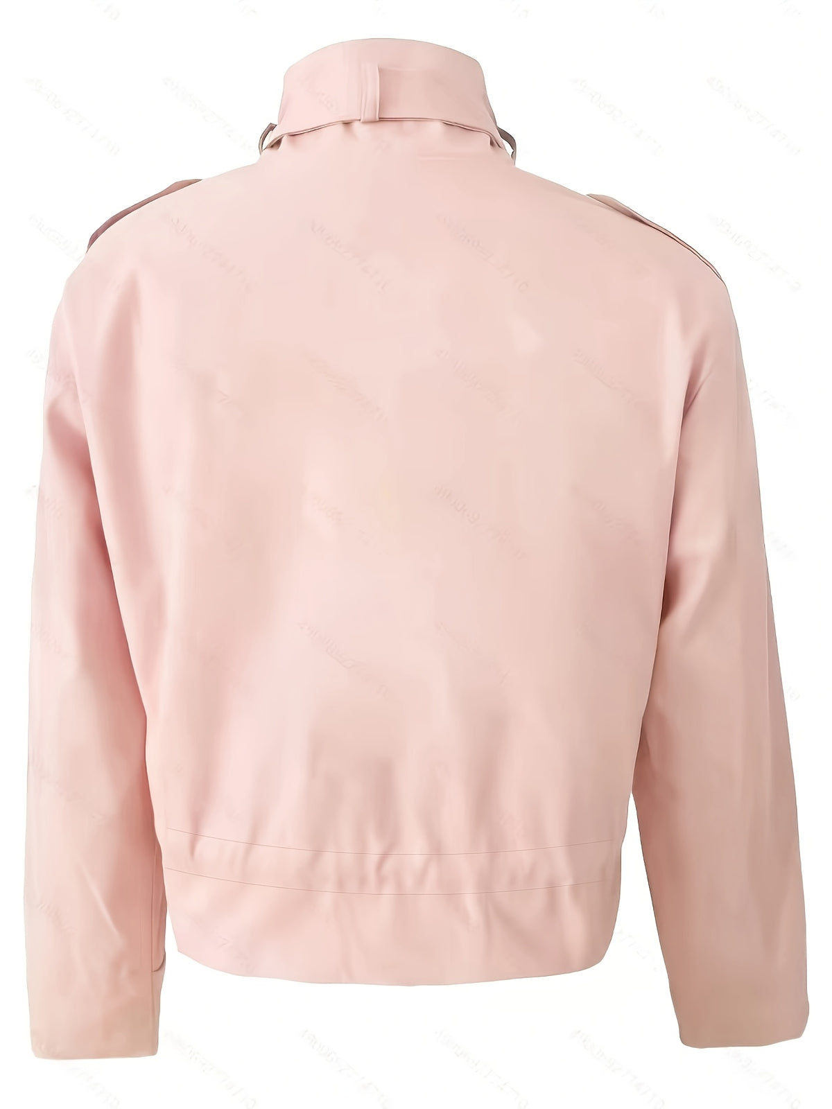 Veste Femme Courte Style Cargo – Col Montant, Poches & Taille Ajustable