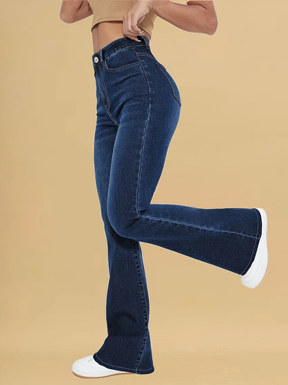 Jean Femme Flare Taille Haute Stretch