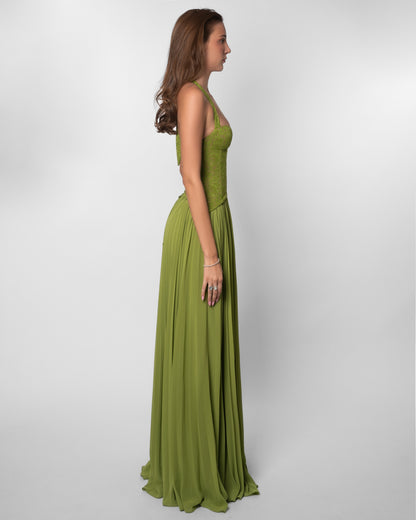 Koriora | Robe maxi dos nu Nathalie