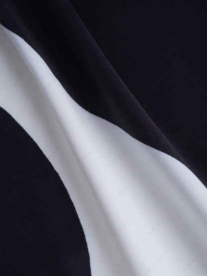 Koriora | Ensemble monochrome élégant – Chemise fluide & pantalon large