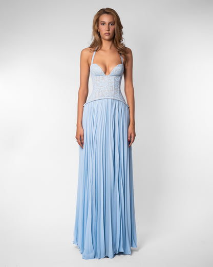 Koriora | Robe maxi dos nu Nathalie