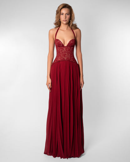 Koriora | Robe maxi dos nu Nathalie