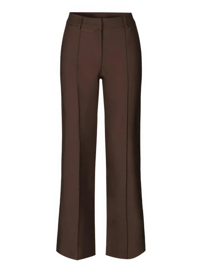 Koriora | Pantalon Large Luna — Pantalon Taille Haute Femme Wide Leg Élégant & Chic