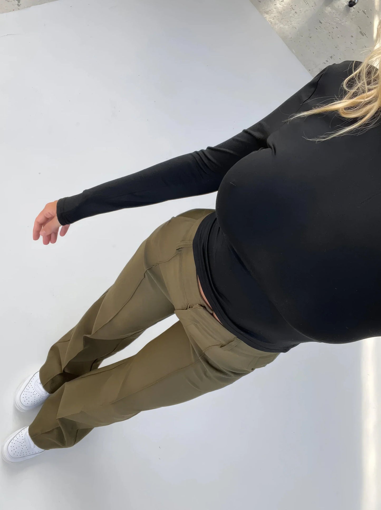 Koriora | Pantalon Large Luna — Pantalon Taille Haute Femme Wide Leg Élégant & Chic