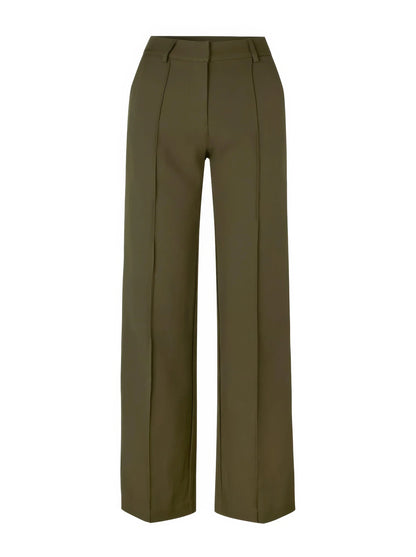 Koriora | Pantalon Large Luna — Pantalon Taille Haute Femme Wide Leg Élégant & Chic