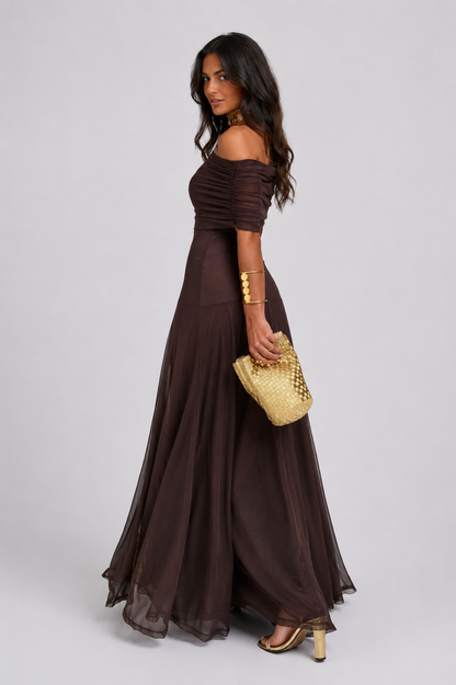 Koriora | Robe Longue de Cérémonie Femme Tara  Élégance et Raffinement