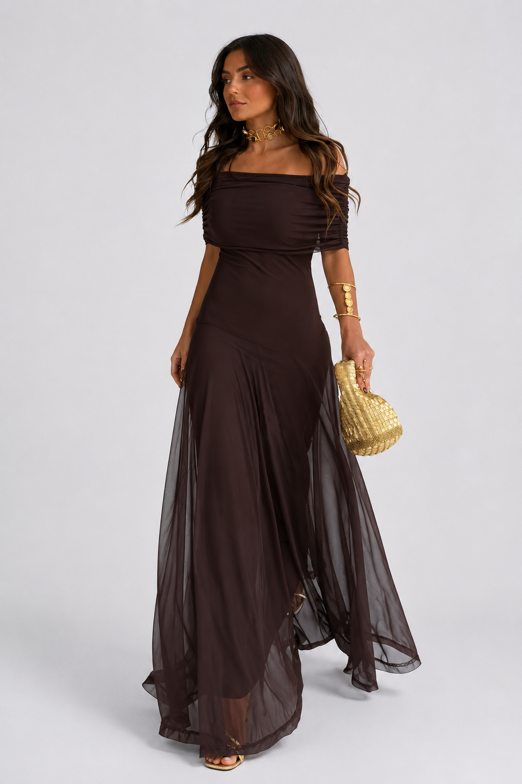 Koriora | Robe Longue de Cérémonie Femme Tara  Élégance et Raffinement