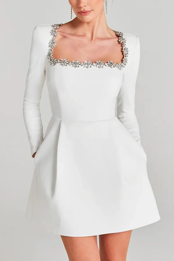 Koriora | Robe mini en velours Valentina