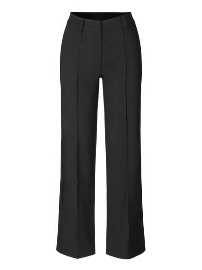 Koriora | Pantalon Large Luna — Pantalon Taille Haute Femme Wide Leg Élégant & Chic