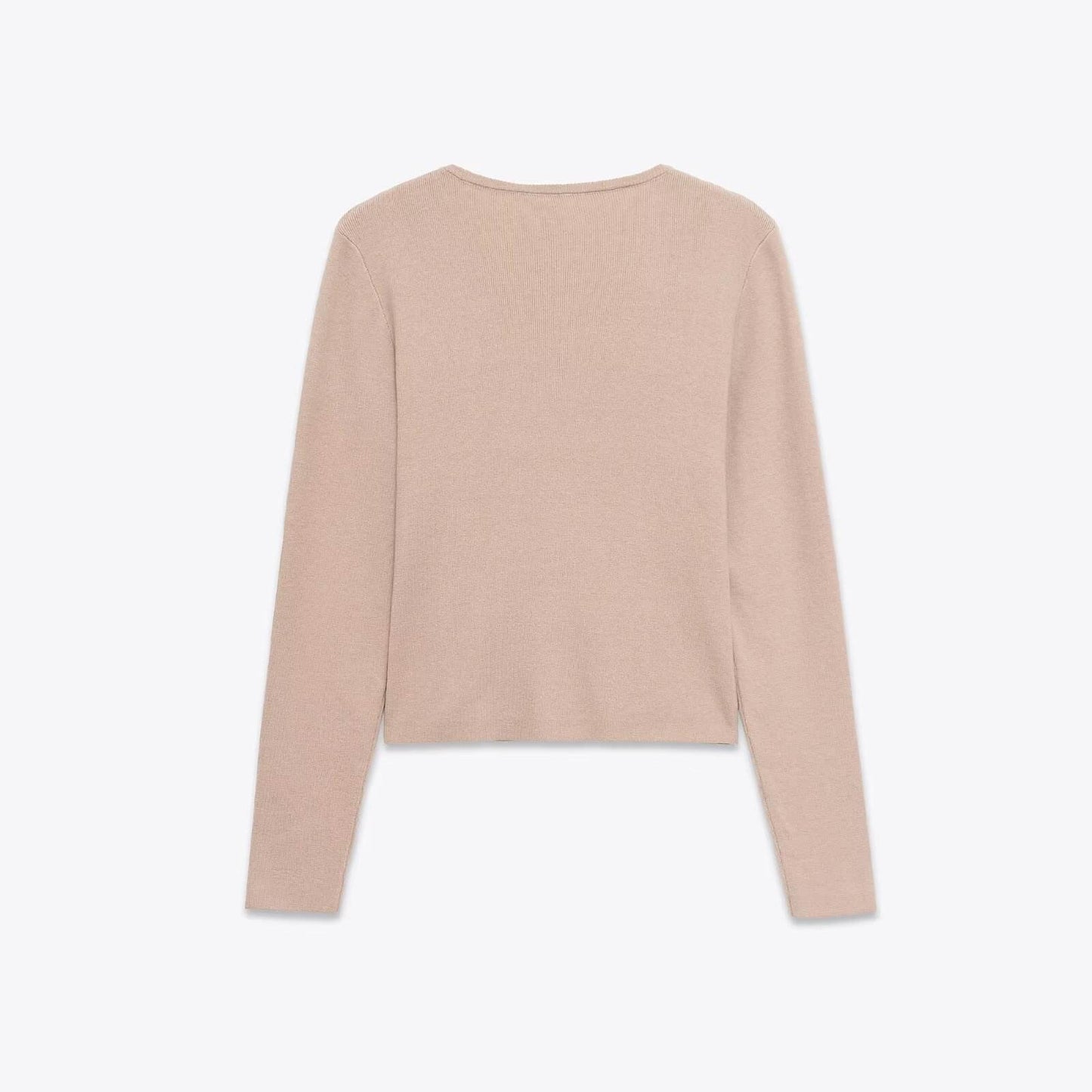 Koriora Cardigan Maille Fine avec Caraco Intégré – Gilet Femme Élégant