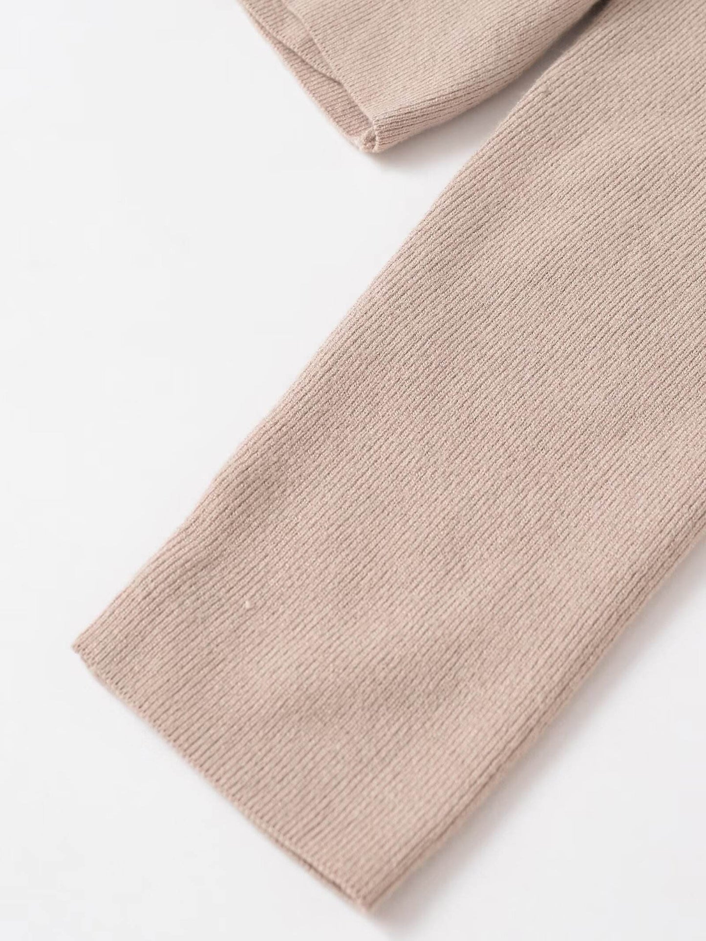 Koriora Cardigan Maille Fine avec Caraco Intégré – Gilet Femme Élégant