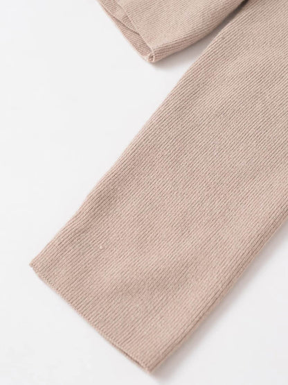 Koriora Cardigan Maille Fine avec Caraco Intégré – Gilet Femme Élégant