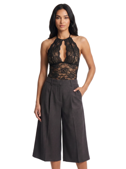 Koriora Bermuda Fluide Femme – Short Tailleur Large Élégant