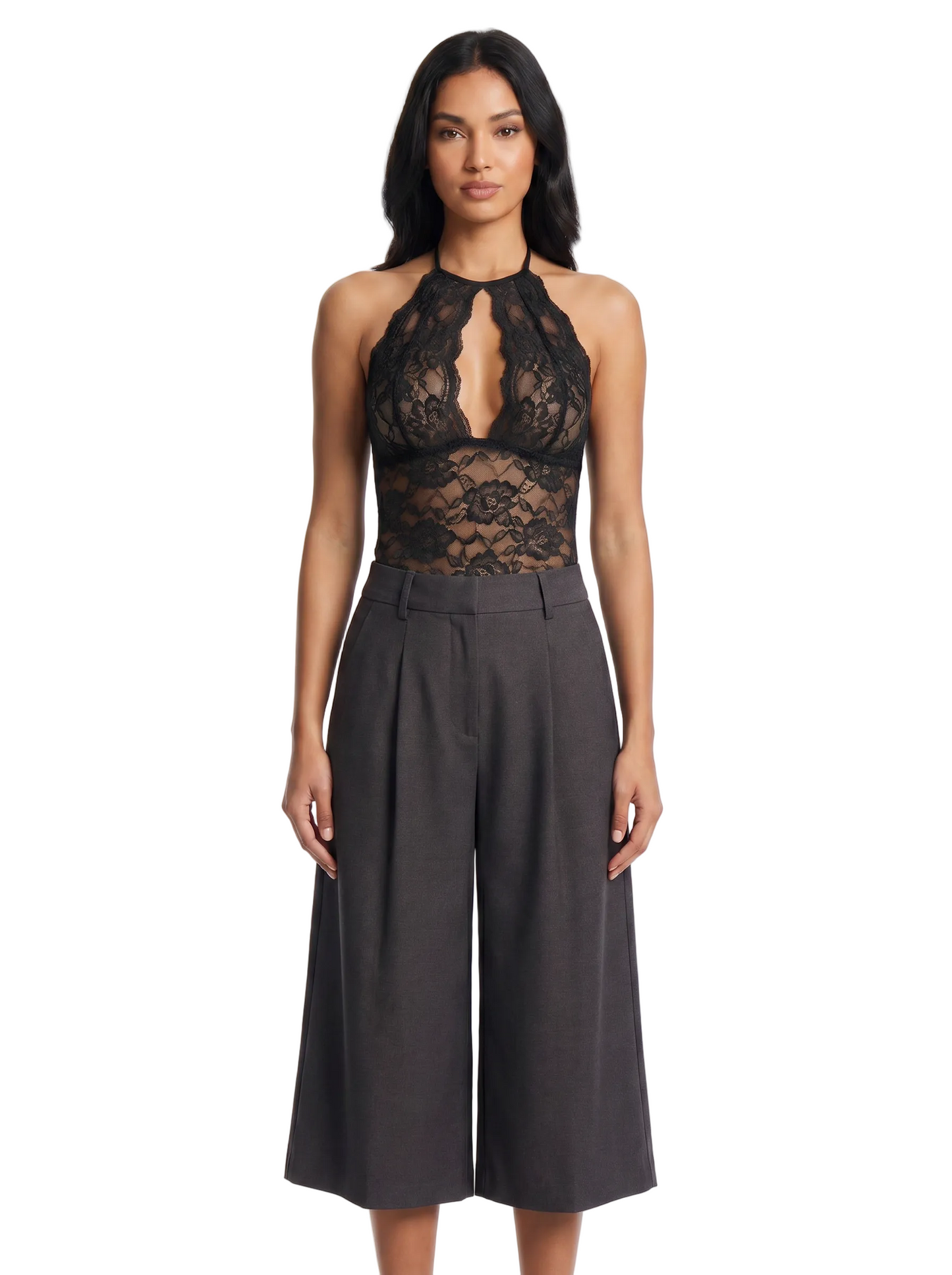 Koriora Bermuda Fluide Femme – Short Tailleur Large Élégant