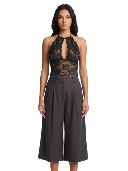 Koriora Bermuda Fluide Femme – Short Tailleur Large Élégant