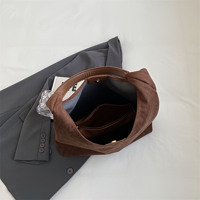 Koriora | Sac Florence Suède  — Luxe Texturé & Style Automne Tendance