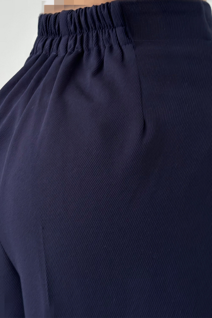 Koriora | Pantalon Large Taille Haute Alviera — Pantalon Élégant Femme Wide Leg Chic