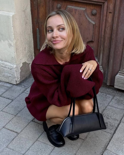 Koriora | Ensemble Knit Mira – Ensemble Femme 2 Pièces Maille | Cardigan Boutonné & Mini Jupe Cozy Chic