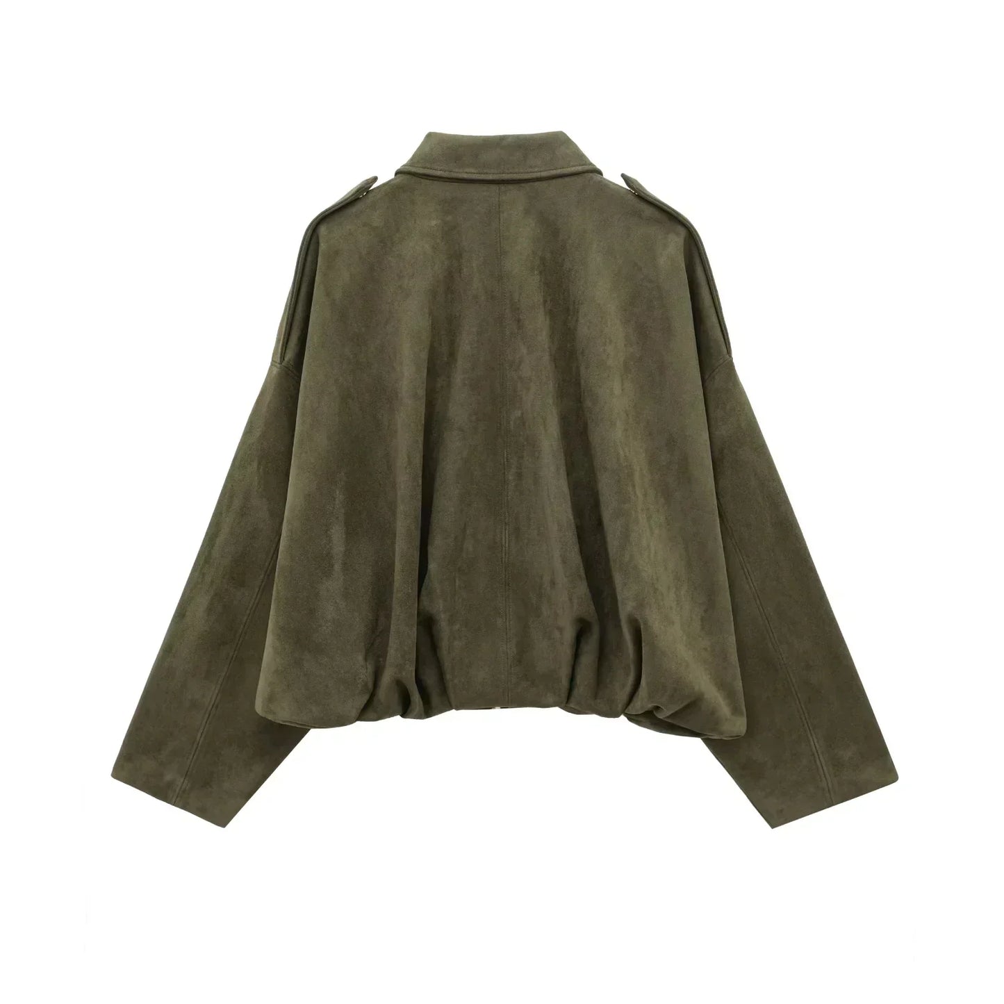 Koriora | Veste Mila — Veste Femme Effet Daim Élégante & Coupe Oversize