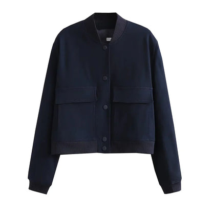 Koriora | Veste Bomber Emilia — Bomber Femme Oversize Chic & Veste Mi-Saison Tendance