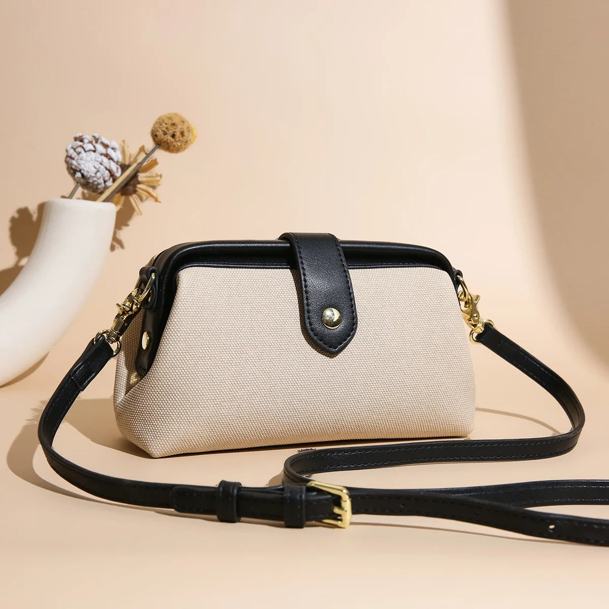 Koriora | Sac Crossbody EvelaBag™ — Cuir PU Premium & Polyvalence Élégante