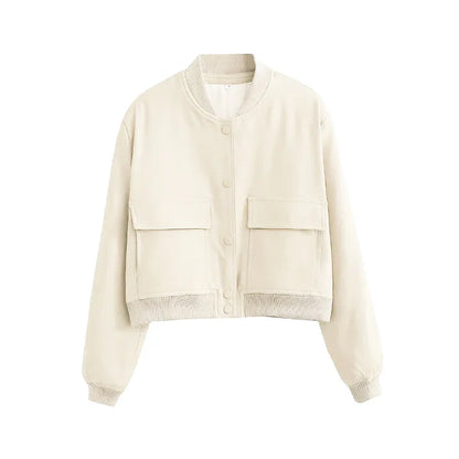 Koriora | Veste Bomber Emilia — Bomber Femme Oversize Chic & Veste Mi-Saison Tendance