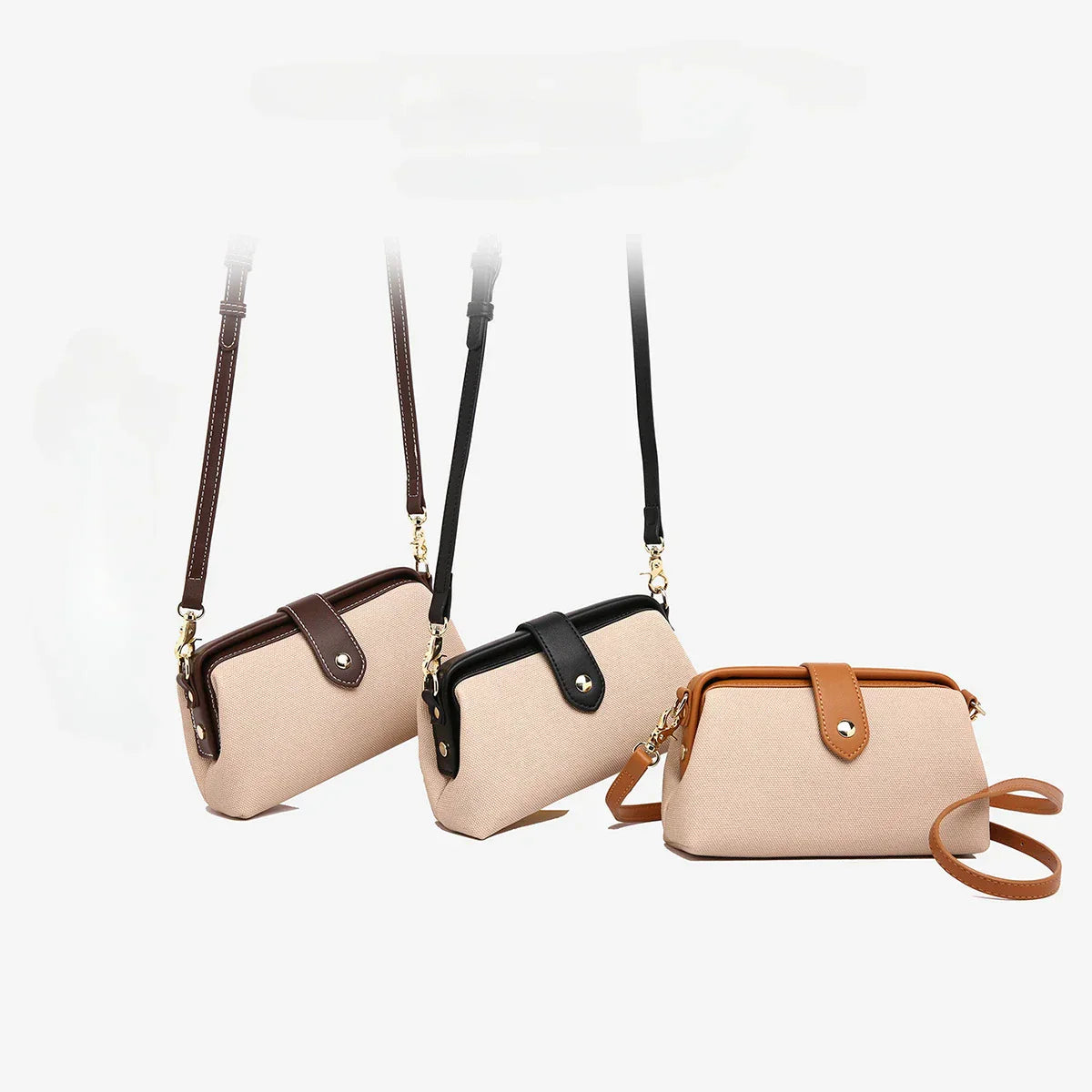 Koriora | Sac Crossbody EvelaBag™ — Cuir PU Premium & Polyvalence Élégante