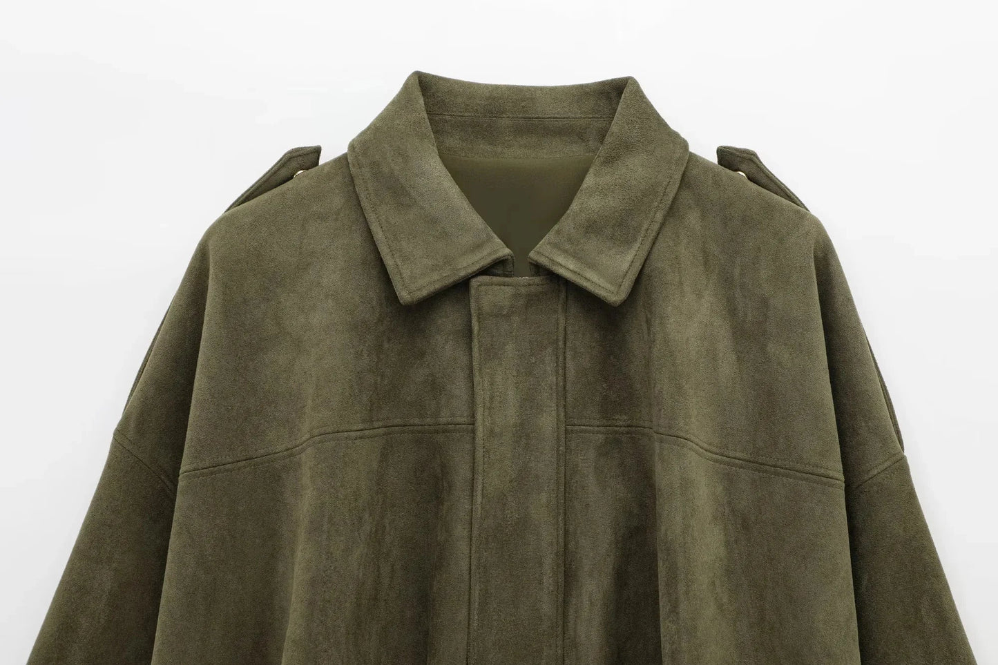 Koriora | Veste Mila — Veste Femme Effet Daim Élégante & Coupe Oversize