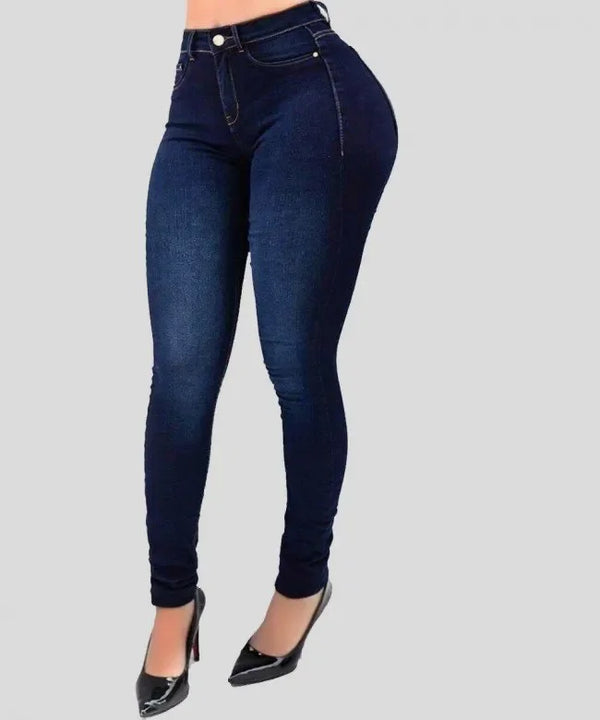 Women's High Waisted Stretch Skinny Jeans